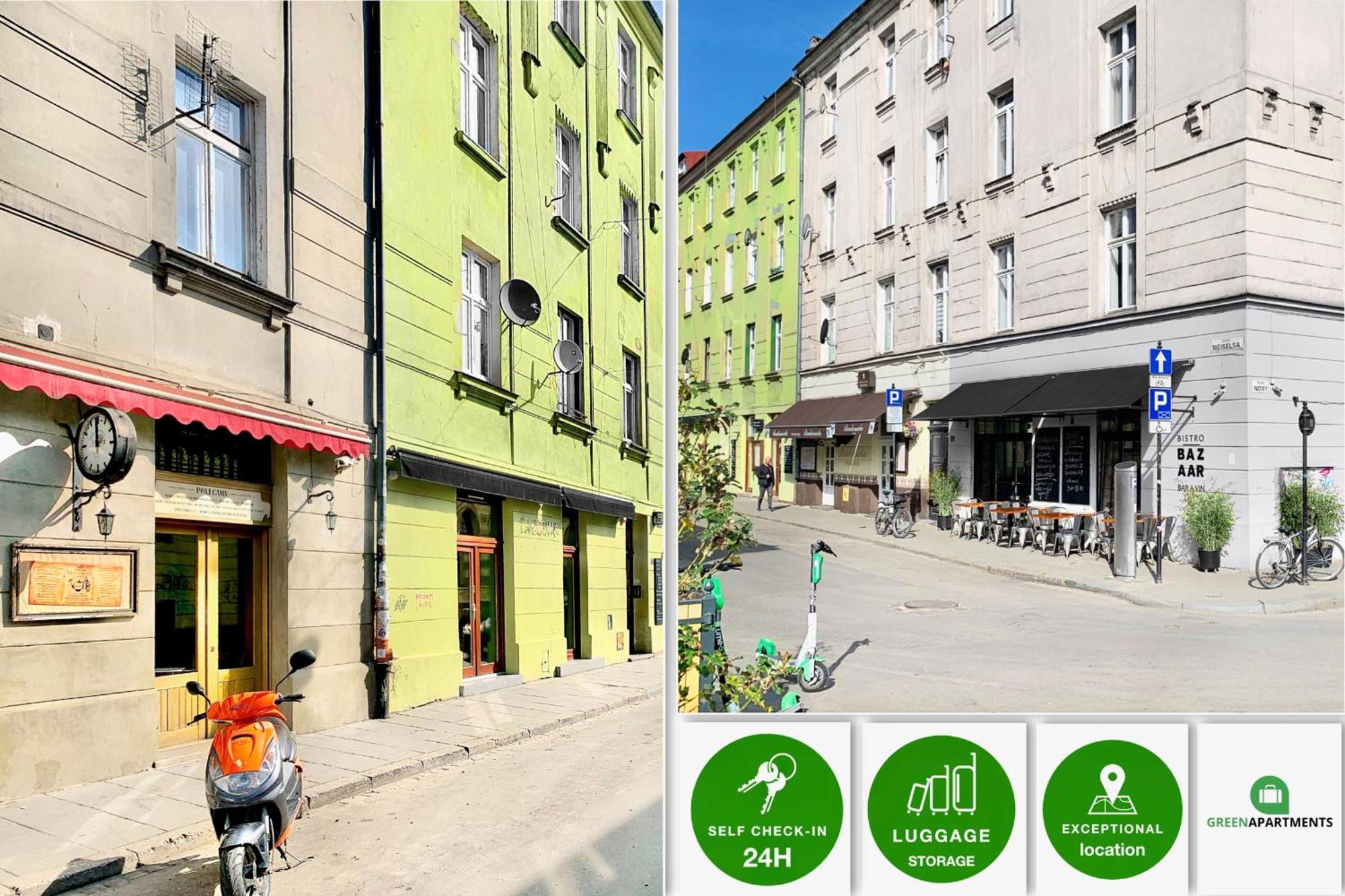 Green Apartments #Nowy Square, Kazimierz District Cracovia Exterior foto